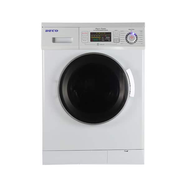 Deco 1.57 cu. ft. 110-Volt White High-Efficiency Compact Vented/Ventless Electric Version 2 Pro All-in-One Washer Dryer Combo
