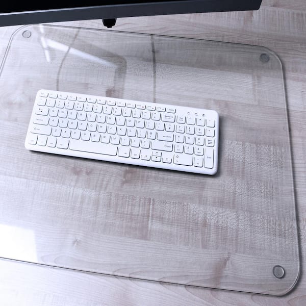 20 in. x 36 in. Glass Desk Pad FCDE2036G - The Home Depot