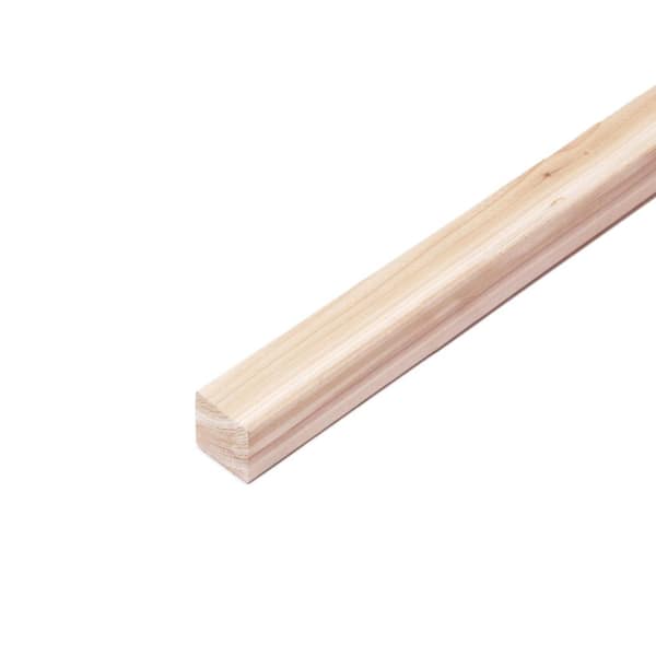 Unbranded 2 in. x 2 in. x 8 ft. Premium S4S Cedar Dimensional Lumber
