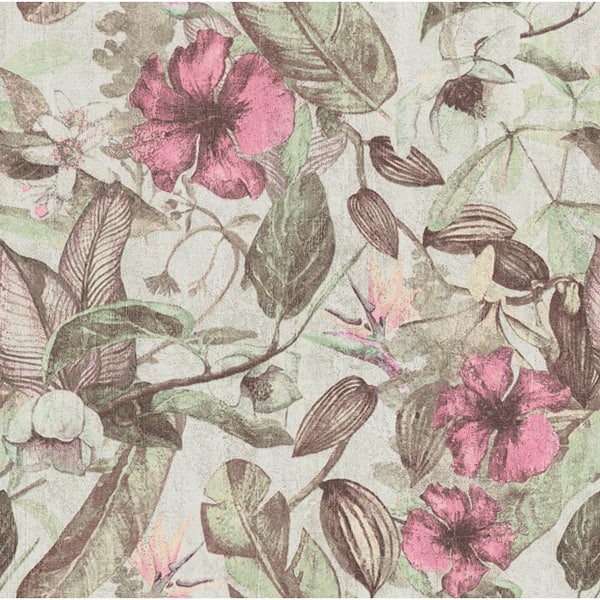 Advantage BoTanical Pastel Vinyl Peelable Roll (Covers 57.8 sq. ft.)