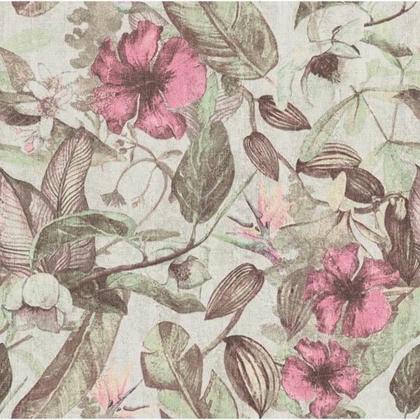 Advantage Botanical Pastel Wallpaper Sample