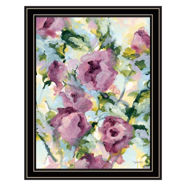 1-Piece Framed Graphic Print Abstract 18.00 in. x 14.00 in.