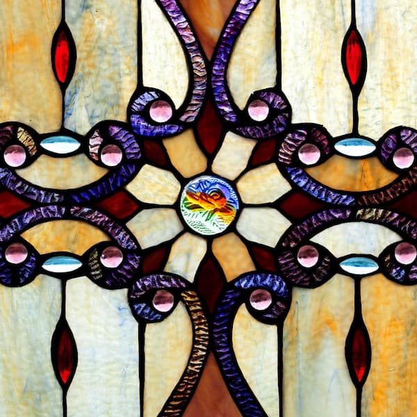 Stained Glass Supplies - EC162-Exquisite Cluster Sunset - The Avenue  Stained Glass