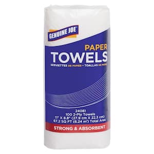 Household Paper Towels Roll 2-Ply (100-Sheets per Roll)