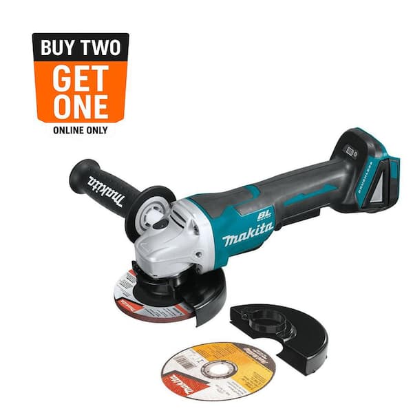 18V LXT Lithium-Ion Brushless Cordless 4-1/2 in./5 in. Paddle Switch Cut-Off/Angle Grinder (Tool-Only)
