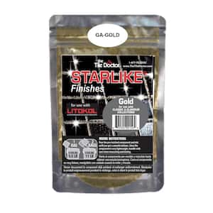 Starlike Finishes Epoxy Grout Additive - Gold Glitter Collection 75 g (1-Pack)