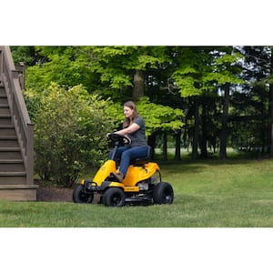 30 in. 10.5 HP Briggs and Stratton Engine 6-Speed Manual Drive Gas Rear Engine Riding Mower with Mulch Kit Included