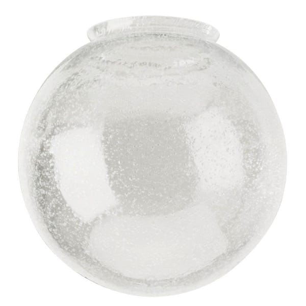 Westinghouse 6 In Handn Clear Seeded Globe With 3 1 4 Fitter 8156000 Handn Clear Seeded Globe, 3 1 4 Inch Fitter Glass Light Shades