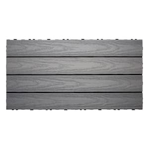 NewTechWood UltraShield Naturale 2 ft. x 1 ft. Quick Deck Outdoor