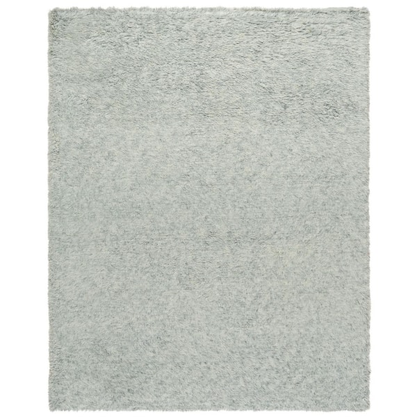 Casablanca 8 ft. x 10 ft. Teal Modern Solid Area Rug