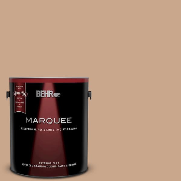 BEHR MARQUEE 1 gal. #UL130-8 Riviera Clay Flat Exterior Paint and Primer in One
