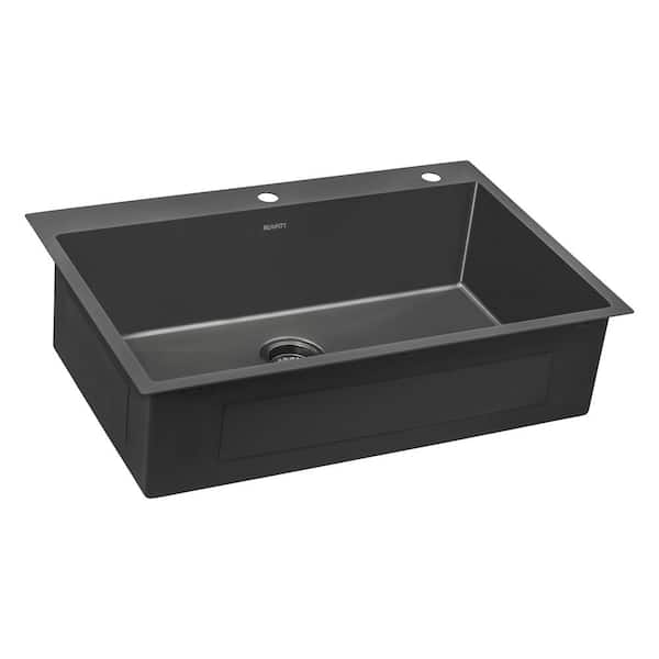 https://images.thdstatic.com/productImages/3235dec0-9ee6-49bc-bf4a-c0e61870c3a5/svn/gunmetal-matte-black-ruvati-drop-in-kitchen-sinks-rvh5005bl-40_600.jpg