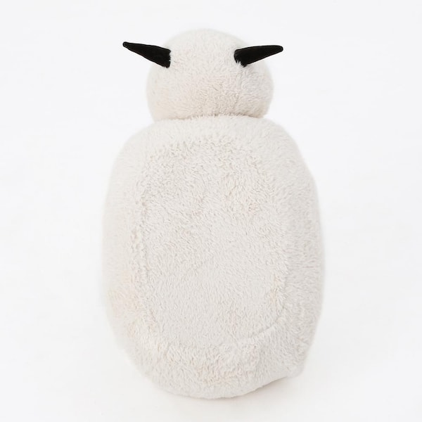 Christopher Knight Home Pearcy Furry Sheep Ottoman White