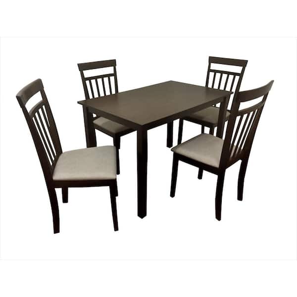 Us Pride Furniture Raymond Wood 5 Piece, Kitchen Table And Chairs