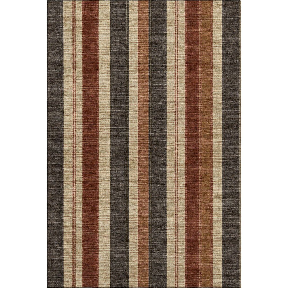 Mayfield Premium Machine Washable Abstract AMF1954 Chocolate 10 ft. x 14 ft. Area Rug price history on PriceWatchPro