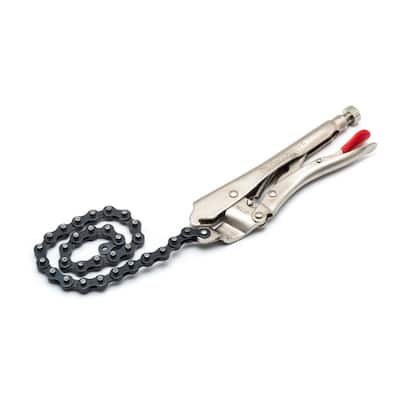 Locking Chain Clamp with 18 in. Chain