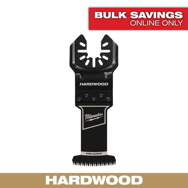 Milwaukee 1-3/8 in. High Carbon Steel Universal Fit Japanese Teeth Hardwood Cutting Multi-Tool Oscillating Blade (1-Pack)