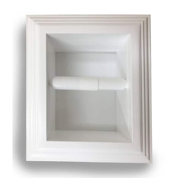 White Enamel Wg Wood Products Toilet Paper Holders Tri 1 White 64 600 