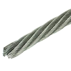 5/16 in. x 150 ft. Stainless Steel Uncoated Wire Rope