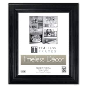 Brenna 1-Opening 10 in. x 13 in. Black Picture Frame