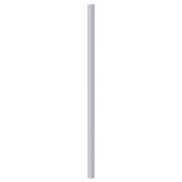 EVERMARK Stair Parts 43 in. x 1-1/4 in. 5060 Primed Full Square Craftsman Wood Baluster for Stair Remodel