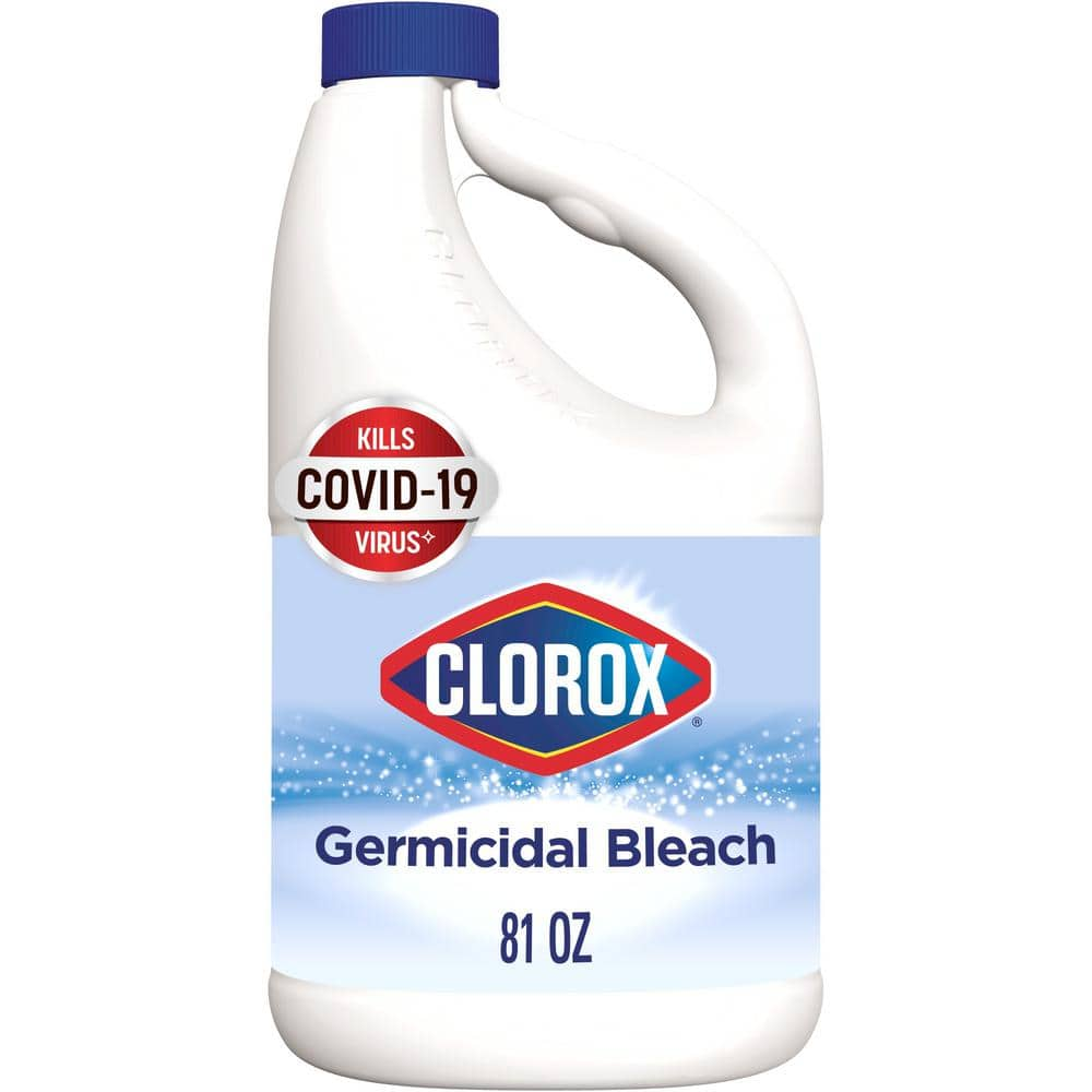 Clorox 81 oz. Concentrated Regular Disinfecting Liquid Bleach Cleaner  (6-Pack) C-311934849-6 - The Home Depot