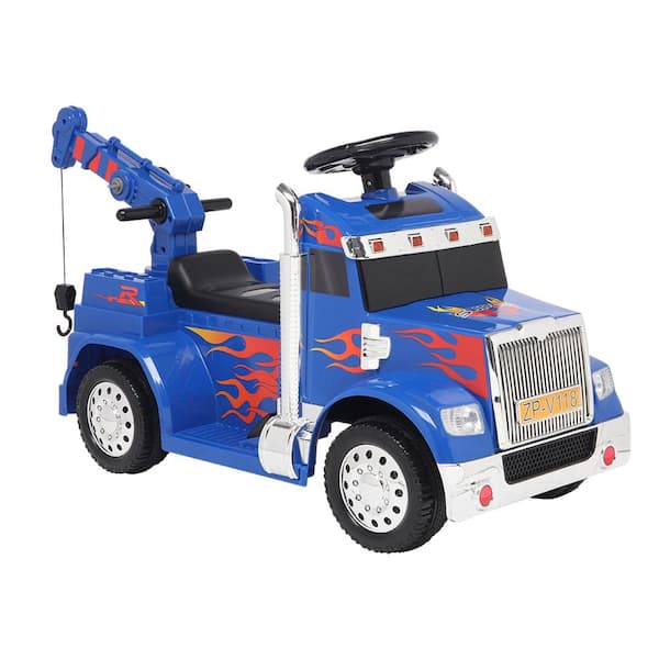 tow truck ride on toy