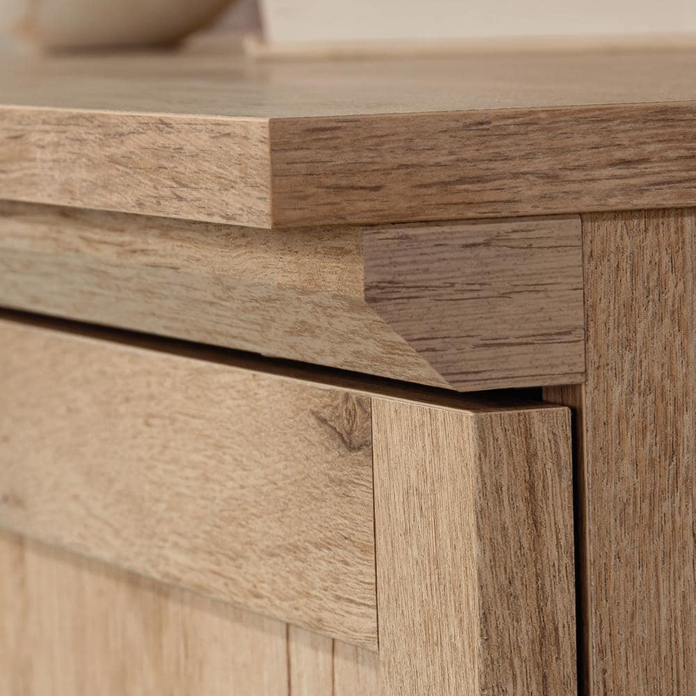 Aspen Post Prime Oak 2-Door Storage Cabinet with Adjustable Shelves