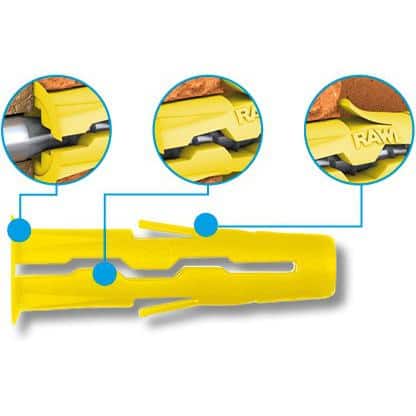 UNO&reg; MIX Universal Plugs UNO 5,6,8,10 Mm With Screws