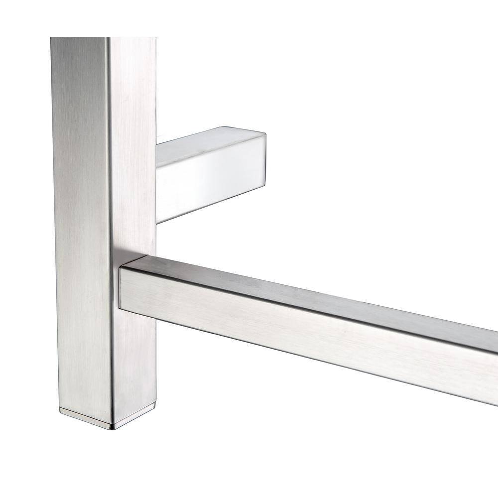 Charles Series Brushed Nickel Wall Mounted Electric Towel Warmer