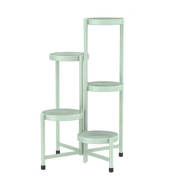 MPG 18 in. L x 18 in. W x 24 in. H Square Stand Stone in Light