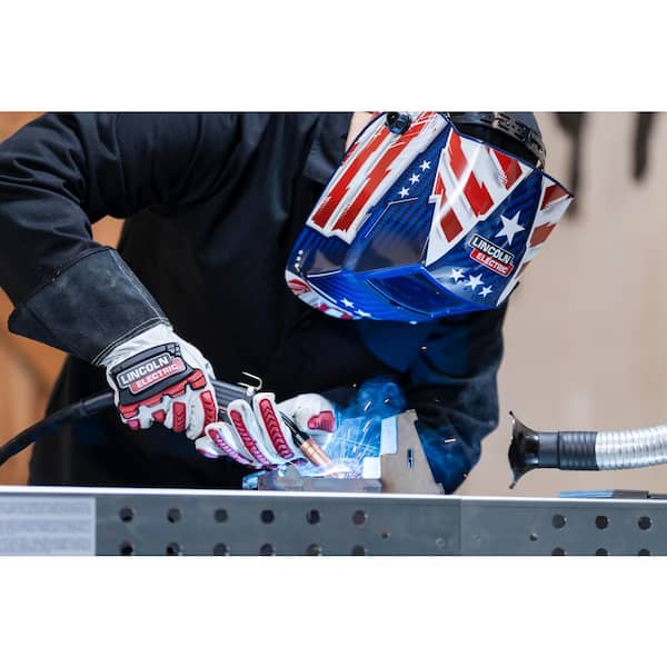Lincoln Electric Patriot Welding Kit with Auto Darkening 9-13