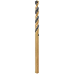 11/64 in. Split Point Drill Bit, Black and Gold
