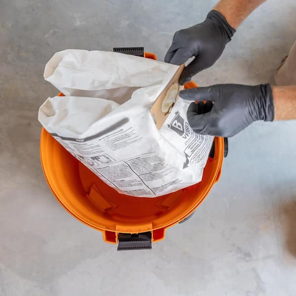 RIDGID Genuine VF3503 Wet Dry Vac Dry Pick-up Only Dust Bags for