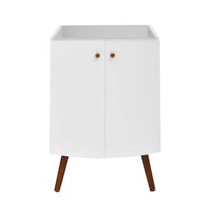 Manoir 17.85 in. W x 23.55 in. D x 33.2 in. H Bath Vanity Cabinet without Top in White