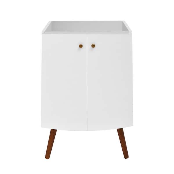 Swiss Madison Manoir 17.85 in. W x 23.55 in. D x 33.2 in. H Bath Vanity Cabinet without Top in White