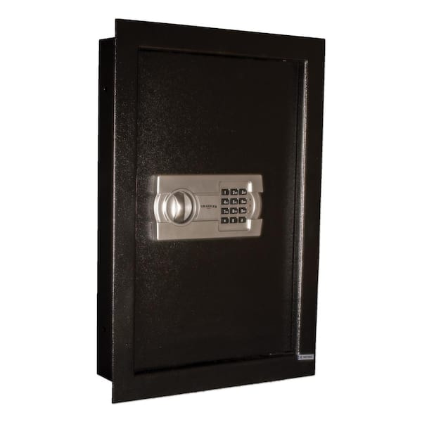 Tracker Safe 0.35 cu. ft. Steel Wall Safe with Electronic Lock