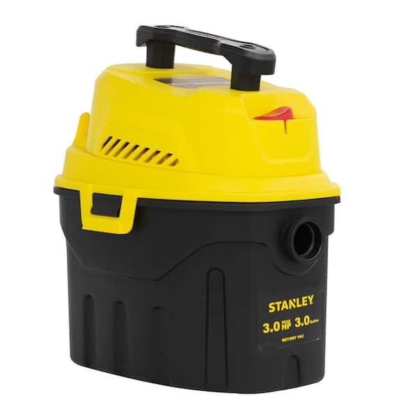 3 Gal. 3.0 HP Poly Wet/Dry Vacuum with Hose and Accessories