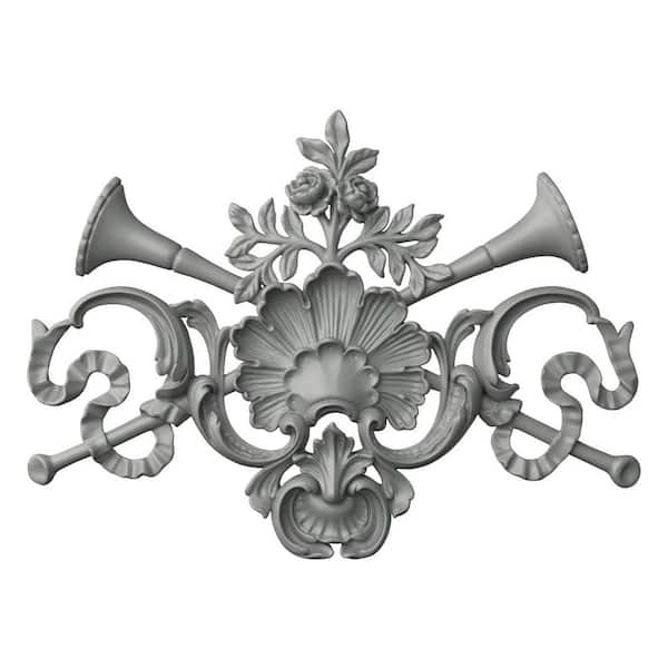 Ekena Millwork 1.63 in. x 15 in. x 20.5 in. Polyurethane Applique & Onlay Moulding