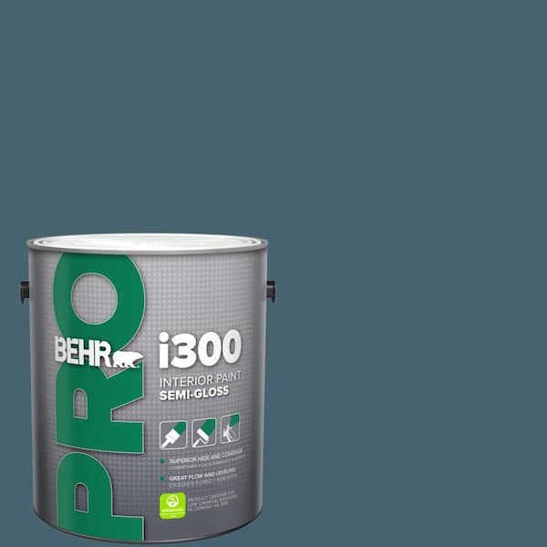 BEHR PRO 1 gal. #BNC-28 Nostalgic Evening Semi-Gloss Interior Paint