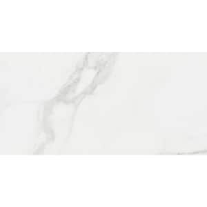 Belmar White AC 12 in. x 24 in. Glazed Porcelain Floor and Wall Tile (1.96 sq. ft.)