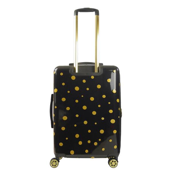 Ful Impulse Mixed Dots Hardside Spinner 26 in. Luggage, Black