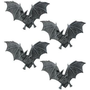 The Vampire Bats of Castle Barbarosa Novelty Wall Sculptures: Set of 4