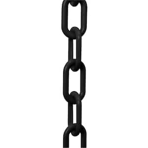 CHAIN 00003-50 Plastic Chain,3/4 In x 50 ft,Black MR 