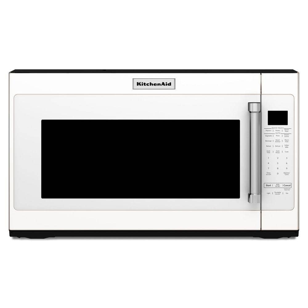 KitchenAid 30 in. 2.0 cu. ft. Over the Range Microwave in White with