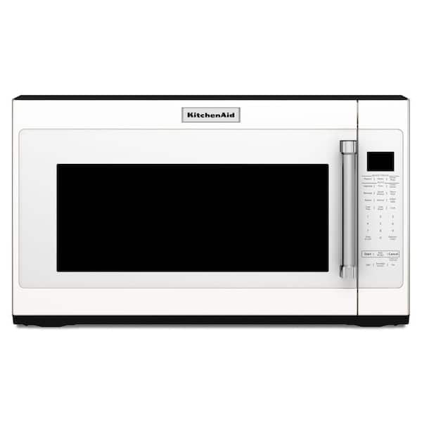 KitchenAid 30 in. 2.0 cu. ft. Over the Range Microwave in White with Sensor Cooking