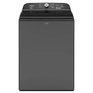 5.2 - 5.3 cu. ft. Top Load Washer in Volcano Black with Removable Agitator