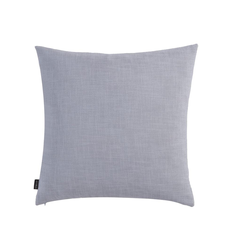 Rustic Grey Bear Motif 20"x20" Polyester Throw Pillow Cover