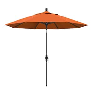 9 ft. Aluminum Collar Tilt Patio Umbrella in Tuscan Pacifica
