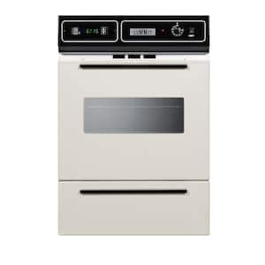 24 in. Single Gas Wall Oven in Bisque